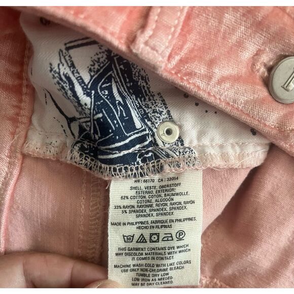 Anthropologie Pilcro and the Letterpress Pink Crushed Velvet Skinny Jeans 6/28‎ - Picture 5 of 5